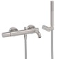 Monomando baño-ducha STUDY-TRES acero - 26117001AC