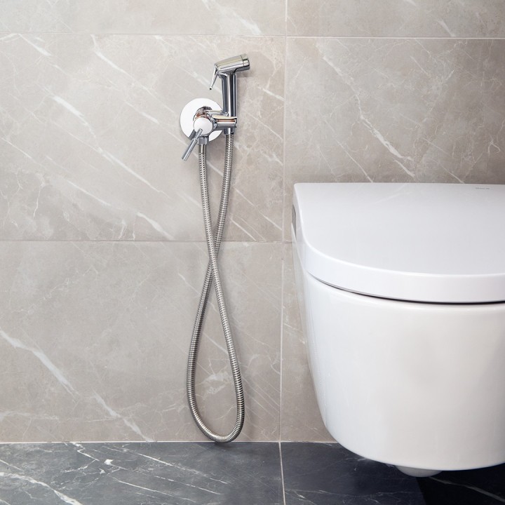 Monomando empotrado bidé WC MAGNET cromo - 756801WC 2