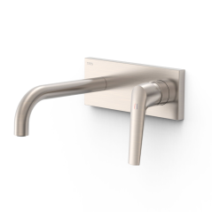 Monomando lavabo empotrado FUJI-TRES acero - 2813002*AC -TRES
