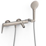 Monomando baño-ducha FUJI-TRES acero - 28117001AC 1