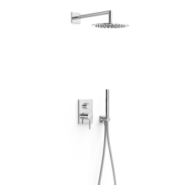 Kit monomando ducha empotrado 2-vías MAX-TRES RAPID-BOX cromo - 06228004 1