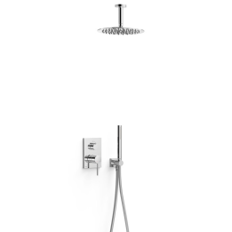 Kit monomando ducha empotrado 2-vías MAX-TRES RAPID-BOX cromo -  06238003 1