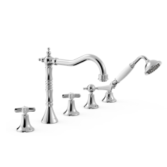 Bimando bañera repisa TRES-CLASIC cromo - 24214601 - Tres