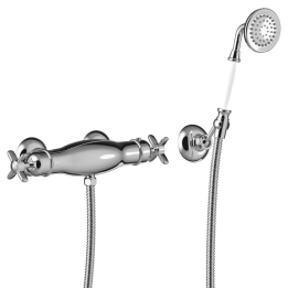 Bimando termostático ducha TRES-CLASIC cromo - 24216409