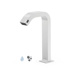 Grifo lavabo electrónico TRES 1 agua dispensador jabón cromo - 39210320 1