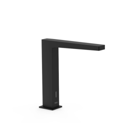 Grifo lavabo electrónico TRES premezclador negro mate - 20261320NM 1