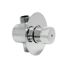 Grifo temporizado ducha empotrado TRES 1 agua cromo - 112177 1