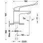 Monomando lavabo repisa MEDICAL cromo - 2161030111