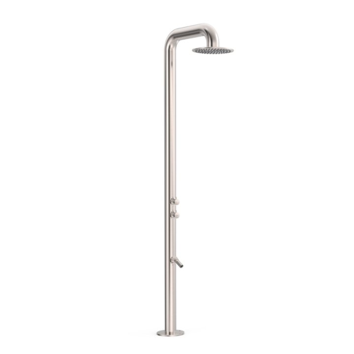 Columna ducha jardín piscina TRES acero inox 316 - 13499504 1