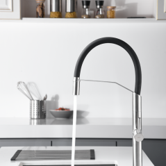Monomando fregadero DEVA acero S316 - GCE023/AC