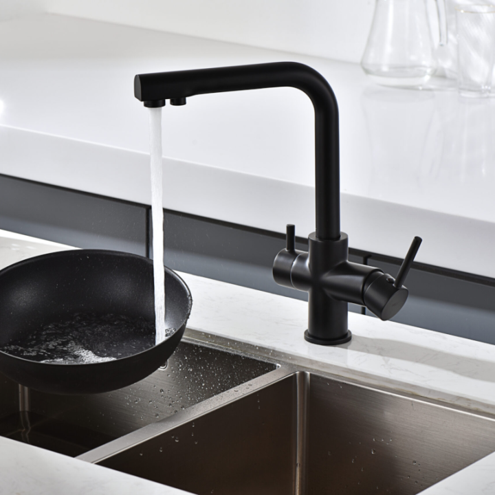 Monomando fregadero osmosis MARSELLA negro mate - GOS004/NG 2