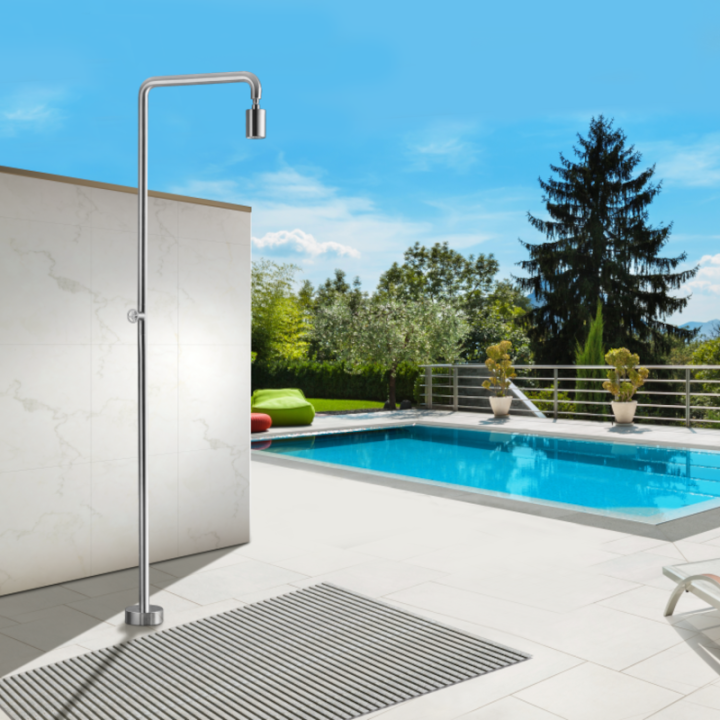 Columna ducha jardín piscina POOL acero S316 - GPP001/AC 4