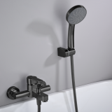 Monomando baño-ducha ROMA negro mate - BDR001-4NG