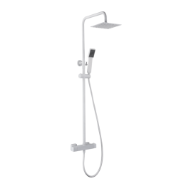 Conjunto termostático ducha ART blanco mate - BTAR025/BL