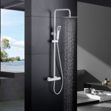Conjunto termostático ducha ART blanco mate - BTAR025/BL 1