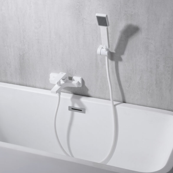 Monomando baño-ducha ART blanco mate - BDAR025-4BL