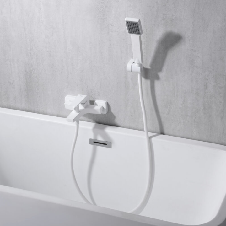 Monomando baño-ducha ART blanco mate - BDAR025-4BL
