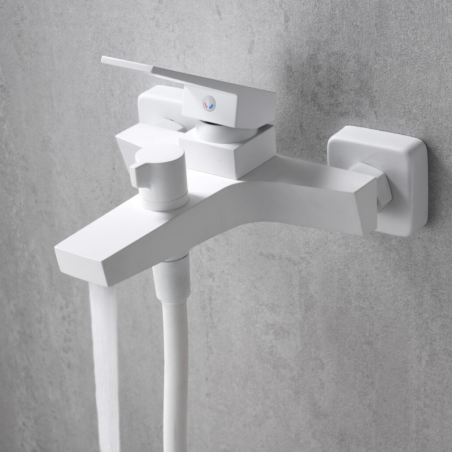 Monomando baño-ducha ART blanco mate - BDAR025-4BL