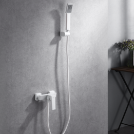 Monomando ducha ART blanco mate - BDAR025-5BL