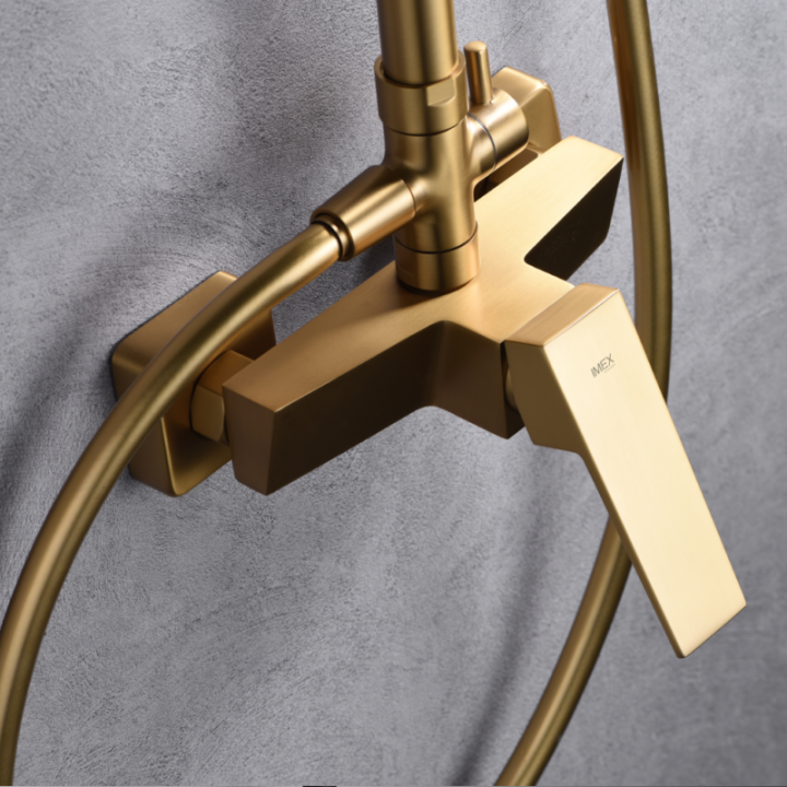 Conjunto monomando ducha ART oro cepillado - BDAR025/OC 3