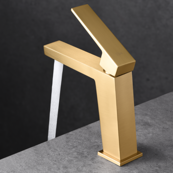 Monomando lavabo ART oro cepillado - BDAR025-1OC 2