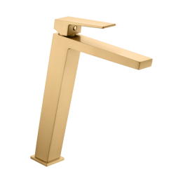 Monomando lavabo alto ART oro cepillado - BDAR025-3OC