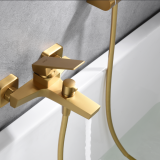 Monomando baño-ducha ART oro cepillado - BDAR025-4OC 2