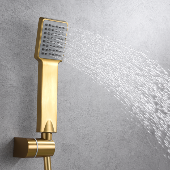Monomando baño-ducha ART oro cepillado - BDAR025-4OC 3