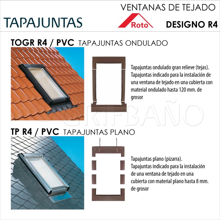 Ventana para tejado pivotante ROTO R45 8