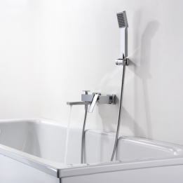Monomando baño-ducha PISA cromo - BDP048-4