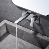 Monomando lavabo empotrado PISA cromo - GLP048 2