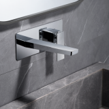 Monomando lavabo empotrado PISA cromo - GLP048 3
