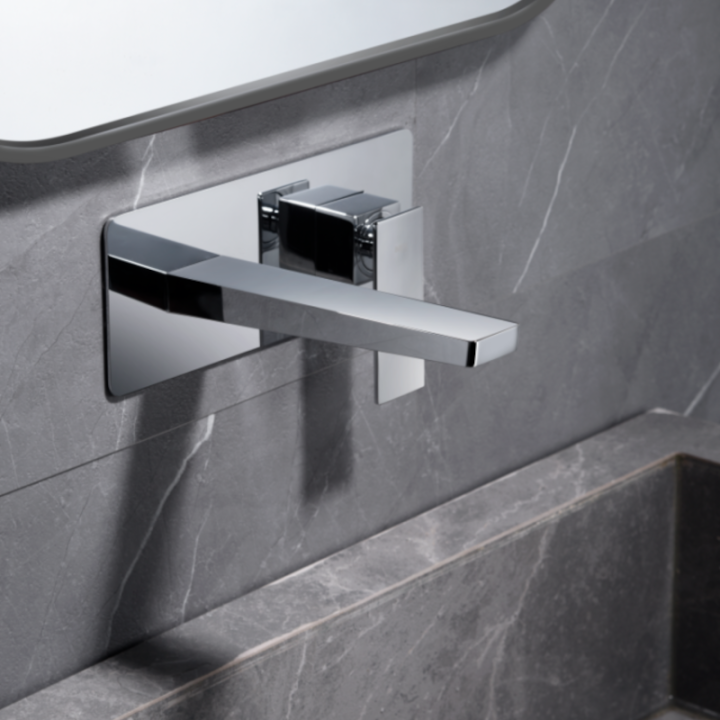 Monomando lavabo empotrado PISA cromo - GLP048 3