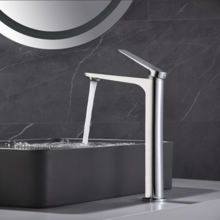 Monomando lavabo alto NAPOLES cromo - BDN047-3 2