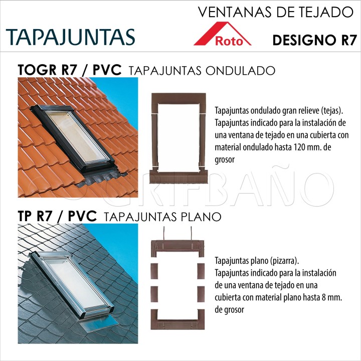 Ventana para tejado apertura lateral ROTO R35-ST 4