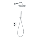 Kit termostático ducha empotrado 2-vías NAPOLES cromo - GTN047 1