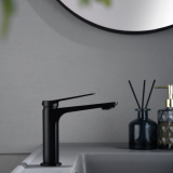 Monomando lavabo NAPOLES negro mate - BDN047-1NG 2