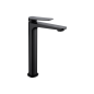 Monomando lavabo alto NAPOLES negro mate - BDN047-3NG