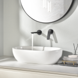 Monomando lavabo empotrado NAPOLES negro mate - GLN047/NG 1