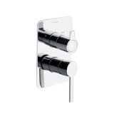 Monomando ducha empotrado 2-vías DRAKO cromo - 331502S 1