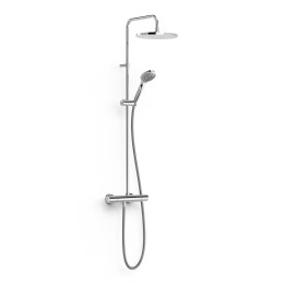 Conjunto termostático ducha OVER-WALL cromo - 19039301