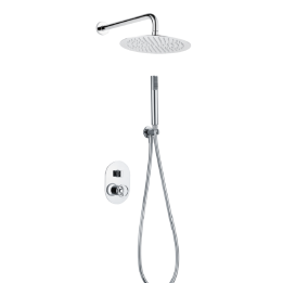 Kit monomando ducha empotrado 2-vías OLIMPO cromo - GPC033 1