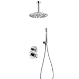 Kit monomando ducha empotrado 2-vías VESUBIO cromo - GTV038 1