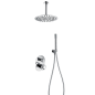 Kit monomando ducha empotrado 2-vías VESUBIO cromo - GTV038