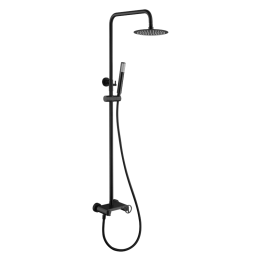 Conjunto monomando ducha OLIMPO negro mate - BDC033/NC