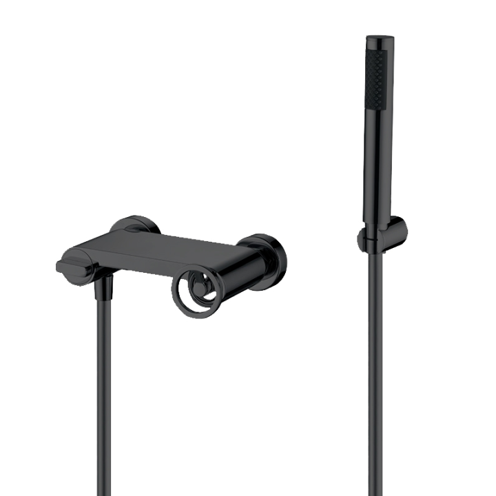 Monomando ducha OLIMPO negro mate - BDC033-5NG