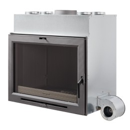 Estufa de leña insertable H-03/80 S Turbo - Hergom 1