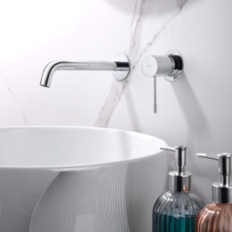 Monomando lavabo empotrado GENOVA cromo - GLG053