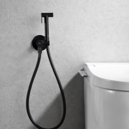 Monomando empotrar para bidé GENOVA negro mate - RDG053/NG 1