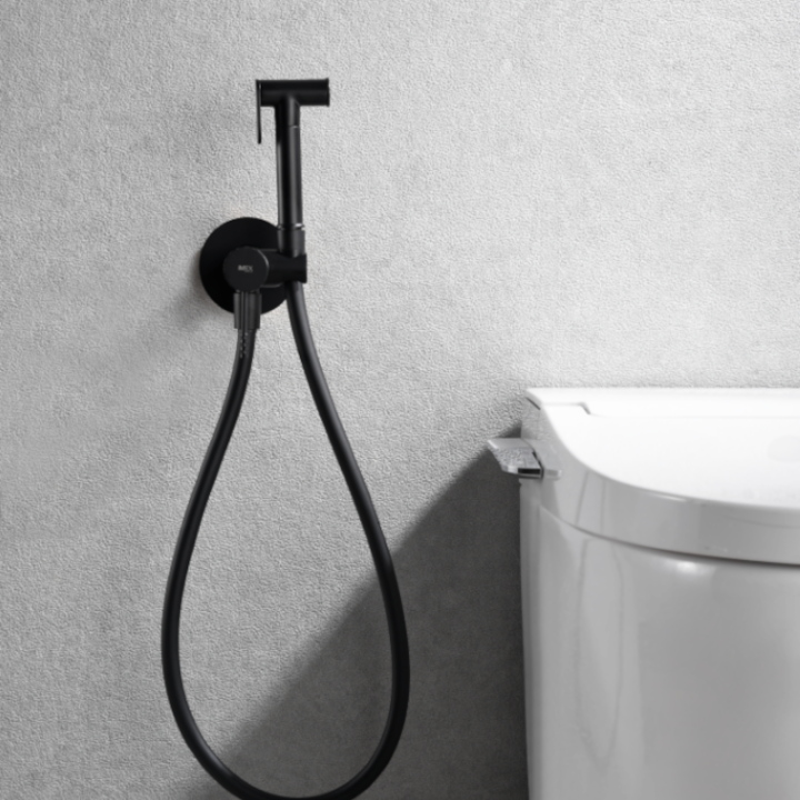 Monomando empotrar para bidé GENOVA negro mate - RDG053/NG 1